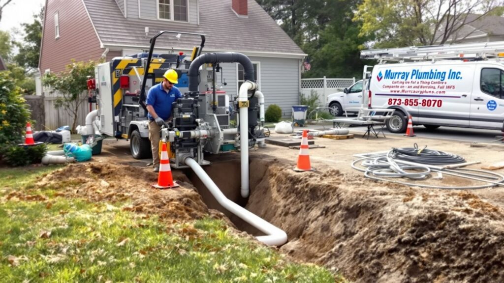 Trenchless Pipe Bursting in Central Pennsylvania