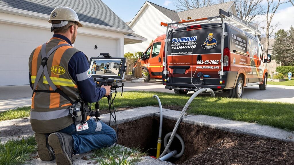 Sewer Line Inspection Services in Central Pennsylvania